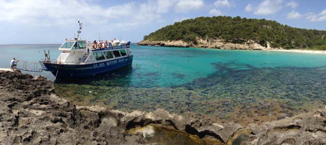 Passeio de barco pelo sul de Menorca saindo de Cala’n Bosch