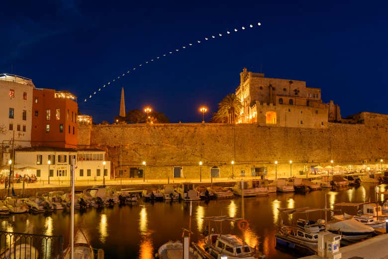 Eclipse lunar de Ciutadella