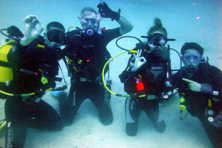 Mergulho em Menorca