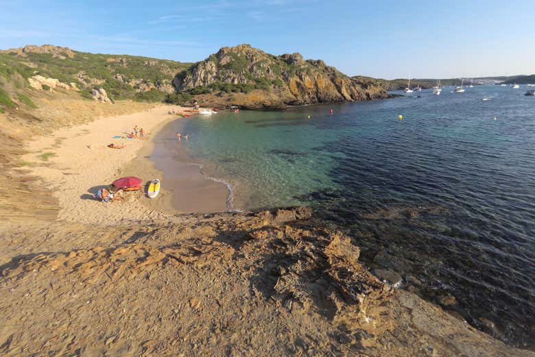Paisagens da ilha de Colom